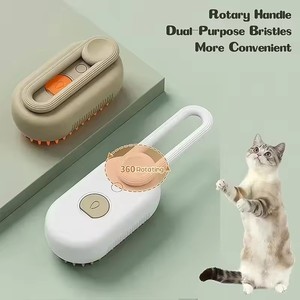 3 in 1 Cat Dog Steamy Brush Steam Brush Electric Sprayer for Massage Pet Grooming Tool Shedding Electric <b>Sprays</b> Massage Combs - Product Image 6