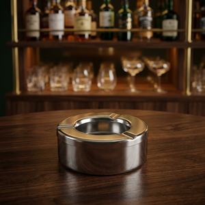 Cenicero Portátil de Acero Inoxidable, Estilo Americano, Ecológico, Duradero, para Decoración de Mesa en Hoteles y Restaurantes, Diseño Moderno - Product Image 6