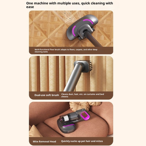 Aspirateur sans fil, appareils électroménagers portables, aspirateur vertical, aspirateur à main avec une forte aspiration de 6500pa - Product Image 6