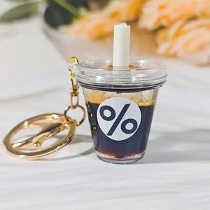 พวงกุญแจกาแฟ พวงกุญแจไอซ์อเมริกันลาเต้ จี้ห้อยกระเป๋า - Product Image 4