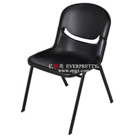 Chaise en plastique pour enseignants d'élèves d'école à hauteur réglable et mobile de conception simple