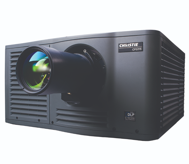 Christie CP2215 15000 Lumens 2K DLP 3D Built-In Digital Cinema Projector for Commercial Movie Theaters Auditoriums Multiplexes