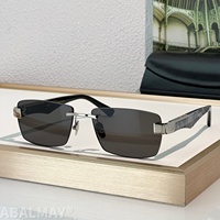 Lunettes de soleil de luxe MAY the CHARACTER II 58-18-140 pour hommes et femmes, de qualité supérieure, style punk classique, protection UV400, avec boîte