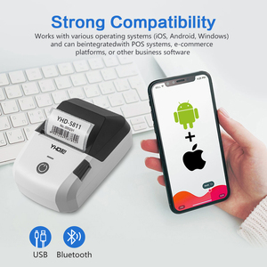 YHD-5811 Xách Tay <span class=keywords><strong>Mini</strong></span> 58Mm Máy In Nhiệt Hỗ Trợ Android IOS Cửa Sổ Kinh Doanh Điện Thoại Di Động 2 Trong <span class=keywords><strong>1</strong></span> Nhãn & Máy In Hóa Đơn - Product Image 6