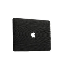 OEM ODM Personnalisé Nouvelle Mode Luxe Véritable Housse de Protection en Cuir de Serpent pour Ordinateur Portable Macbook Air Pro