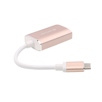 USB-C a VGA adaptador USB C (tipo C) al Cable adaptador VGA para MacBook Pro 2018/2017 iPad Pro/MacBook Air 2018 Samsung Galaxy \