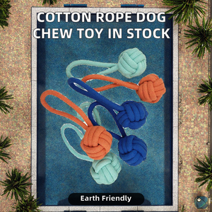 Juguetes Masticables para Perros de Cuerda de Algodón Ecológicos y Modernos al por Mayor - En Stock y Listos para Enviar - Product Image 2