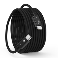 Câble SYONG USB 4.0 Thunderbolt 4, cordon de transfert de données de charge ultra-rapide USB C, prise en charge de la charge rapide 40Gbps/240W/affichage 8K