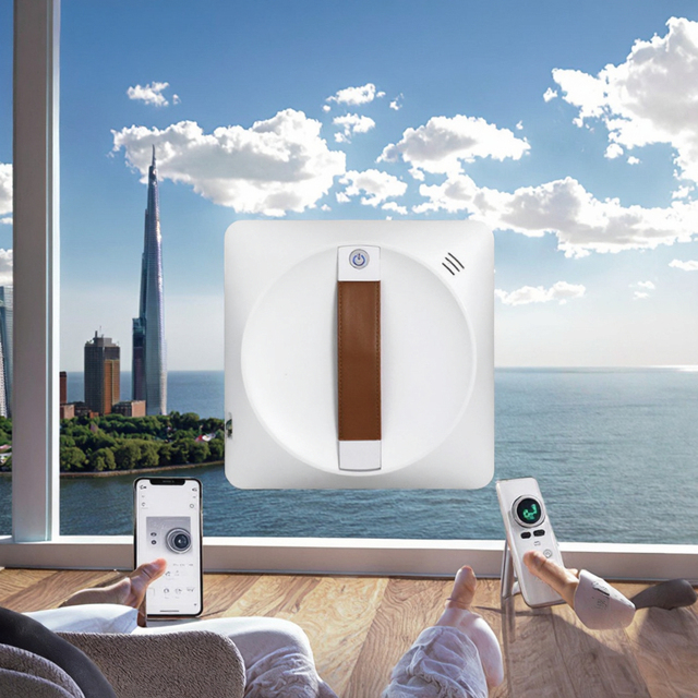 Customize High-Rise Residential Building Electric Window Cleaning Robot Vacuum Cleaner Household Automatic Glass Wiper High-Tech