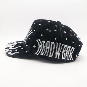 Cappellini da Baseball Lucidi a 5 Pannelli ad Alta Frequenza, Personalizzati, Sportivi, Traspiranti, in Tessuto Impermeabile - Stile Messicano - Product Image 4