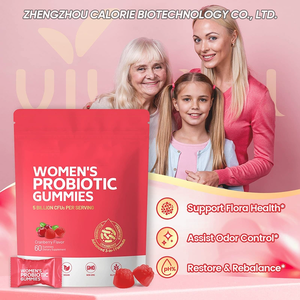 Suplemen kesehatan vagina wanita bebas gula dengan Cranberry <span class=keywords><strong>Lactobacillus</strong></span> <span class=keywords><strong>Rhamnosus</strong></span> 60 Count Vegan - Product Image 4
