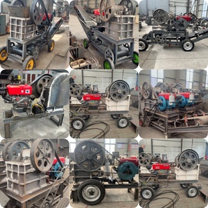 Concasseur à mâchoires PE200*300, concasseur de minerai, spécifique à l'exploitation minière, 3t/h, moteur AC, machine de concassage de roche, sortie réglable, garantie 1 an - Product Image 5