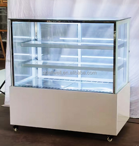 Réfrigérateur de boulangerie commercial, vitrine à gâteaux, comptoir de présentation de desserts, réfrigérateur pour fournitures de boulangerie avec éclairage LED - Product Image 5