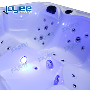 JOYEE diseño clásico 3 4 5 persona Spa bañera <span class=keywords><strong>Jacuzzi</strong></span> función bañera caliente reunión familiar en el jardín otoño primavera - Product Image 2