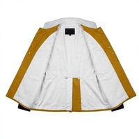 Nouvelle Tunique d'Uniforme Historique pour Homme avec Col Montant et Broderie, Vêtement de Cérémonie à Manches Longues pour Défilé de Bande
