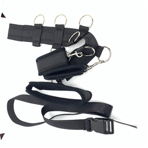 <span class=keywords><strong>Collar</strong></span> de Bondage Negro Sexy para Adultos SM con Esposas para Brazos y Cuello, Material de Tela para Juegos BDSM - Product Image 6