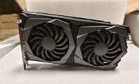 Carte graphique de jeu pour ordinateur de bureau GTX 1660 6 Go GDDR5 PCI Express à double ventilateur, fréquence de base