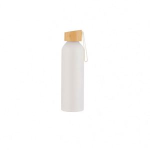 Nouvel Arrivage – Bouteilles d'eau sportives en aluminium avec logo de marque et couvercle en bambou, idéales pour les promotions – Prix usine - Product Image 4