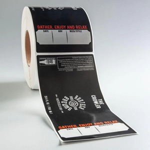 Etiquetas Adhesivas Impermeables de Alta Calidad en Rollo para Empaquetado, Impresión de Fábrica/Venta Directa de Fábrica/Aceptamos Personalización - Product Image 4