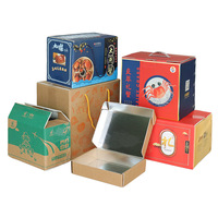 Boîte d'expédition isotherme personnalisée pour aliments surgelés, en aluminium et polystyrène expansé (EPS), pour le transport en chaîne du froid