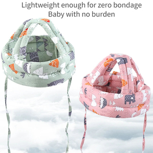 <span class=keywords><strong>Casque</strong></span> de sécurité pour bébé, chapeau protecteur de tête pour enfant en bas âge pour ramper et marcher, protège-tête anti-collision en coton doux pour nourrisson - Product Image 5