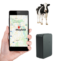 เวลาสแตนด์บายนานตำแหน่งแม่เหล็กที่แข็งแกร่ง10000MAH ติดตามปศุสัตว์ Gps อุปกรณ์ติดตามสัตว์วัว