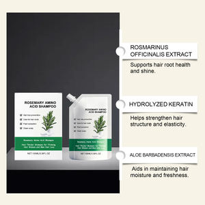 Shampoo volumisant à la lavande AMZ, nettoie en douceur les <span class=keywords><strong>cheveux</strong></span> pour un volume naturel, une hydratation et une brillance. Les pointes fourchues sont lissées pour une douceur soyeuse - Product Image 3