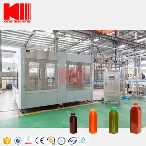 Fully Automatic apple orange fruit hot juice filling processing bottling machine production line