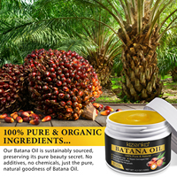 Nouvelle crème de beurre d'huile de Batana du Honduras biologique originale 120g en vrac, 100% pure et naturelle, pour la croissance et la nutrition des cheveux
