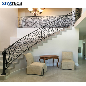 Ringhiere <span class=keywords><strong>in</strong></span> Vetro di Sicurezza XIYATECH per Ville Moderne, Colonnine Quadrate <span class=keywords><strong>in</strong></span> Acciaio Inox con Colore Personalizzabile, Facile Installazione Fai-da-Te - Product Image 6