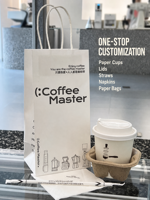 Gobelet en papier à double paroi avec couvercle, personnalisé avec logo, écologique, de qualité alimentaire, blanc, 10 oz, pour boissons chaudes, thé, café