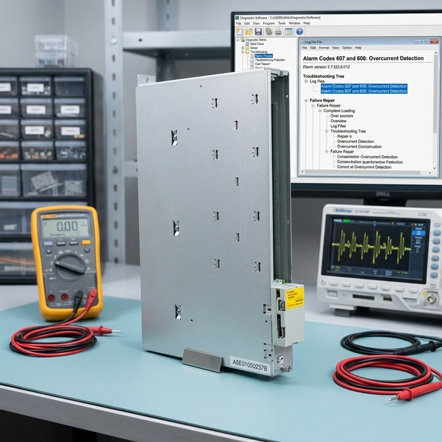 SIMODRIVE 611 Single Axis Power Module 6SN1123-1AA00-0AA1 1AAOO-OAA2 Closed-loop Control Insertion Unit