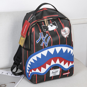 Nouveau <span class=keywords><strong>Sac</strong></span> à <span class=keywords><strong>Dos</strong></span> Créatif et Amusant en Forme de Requin, Tendance, pour Escalade en Plein Air, Luminescent dans l'Obscurité, pour Randonnée SUPERME - Product Image 4