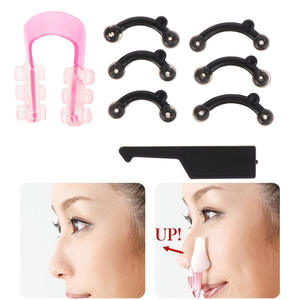 Nose Clip Ferramenta de beleza em forma de U para alisador de nariz e redução de asa Pink Nose Clip para melhorar sua aparência - Product Image 5