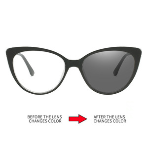 Nouvelle arrivée oeil de chat <span class=keywords><strong>Anti</strong></span> <span class=keywords><strong>bleu</strong></span> bloquant les lunettes Vintage imprimé léopard <span class=keywords><strong>verre</strong></span> photochromique femmes cadre lunettes lunettes de mode - Product Image 6
