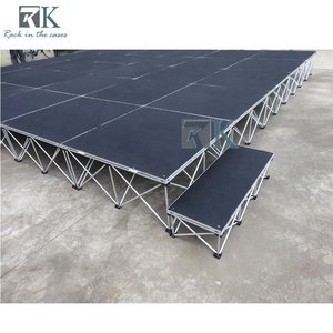 Portable Platform Stage Quick Install Aluminum Riser Concerts Smart Stage - Product Image 6