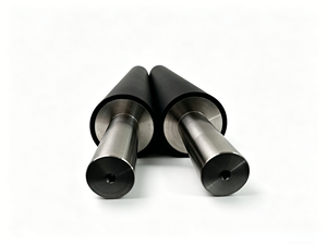 <span class=keywords><strong>Rouleau</strong></span> en caoutchouc PU personnalisé OEM ODM |   <span class=keywords><strong>Rouleau</strong></span> de convoyeur industriel à âme en acier recouvert de polyuréthane résistant aux hautes températures - Product Image 3