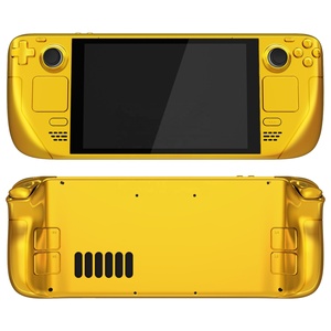 Carcasa Personalizada EXtremeRate con Acabado Dorado Cromado, Placa Frontal y Trasera de Repuesto para Steam Deck LCD - Product Image 1
