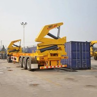 Chine 40ft conteneur côté chargeur camion nouveau MQH37A 37 tonnes 37ton conteneur télescopique camion monté grue bas prix à vendre