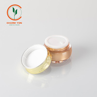 5g 10g 15g 20g 30g 50g Pot de crème de soin de la peau en acrylique papillon de luxe pour pots cosmétiques Pot de capsule en plastique à double paroi