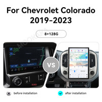 Autoradio 14,4 pouces pour Chevrolet Colorado 2019 2020 2021 2022 2023 Navigation GPS Android Stéréo CarPlay sans fil Plug & Play