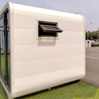 Nouveau design détachable cabine Apple modulaire pliable Mini maison petite maison cabine Apple Restaurant maison préfabriquée