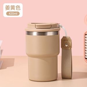 Vaso Térmico de Acero Inoxidable para Auto y Camping, Regreso a Clases, con Correa de Mano - Product Image 4