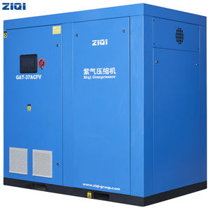 Compresseur d'air à vis à compression à deux étages GAT industriel 37KW 50HP VFC VSD à entraînement direct pour ligne de production lourde - Product Image 2