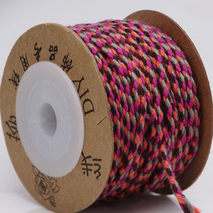 Cordoncino ST1088 Multicolore per Gioielli, Braccialetti <span class=keywords><strong>dell</strong></span>'<span class=keywords><strong>Amicizia</strong></span>, Corda Intrecciata in Cotone, <span class=keywords><strong>Filo</strong></span> per Macramè e Perline - Product Image 4