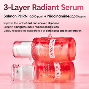 Aangepaste drielaagse Niacinamide Zalm DNA PDRN Anti-verouderings serum met poriënverkleining, whitening en olieparels microcapsules gezichtsessence - Product Image 2