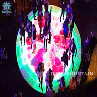 Rgb Touch Color Change Led Brique Lumière 3D Interactive Led Dance Floor Lumières Affichage Pour L'éclairage Extérieur Spectacle