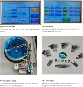 آلة العقص الطرفية الطويق الأوتوماتيكية ، أداة العقص الكهربائية عالية الدقة في نهاية الأسلاك-4mm ² - Product Image 3