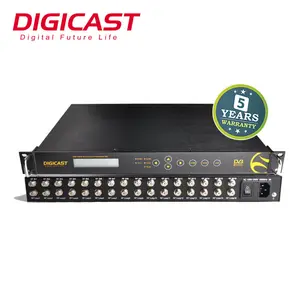 Giá Thấp Nhất <span class=keywords><strong>IRD</strong></span> Vệ Tinh Chuyên Nghiệp Thu 16 Kênh DVB-S2/T2/ISDB-T Để IP Gateway Cho Phát Sóng Truyền Hình Thiết Bị - Product Image 1