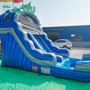 Équipements de terrain de jeux intérieurs faits <span class=keywords><strong>maison</strong></span>, toboggans pour enfants, terrain de jeux extérieur, toboggan aquatique gonflable géant à vendre - Product Image 1